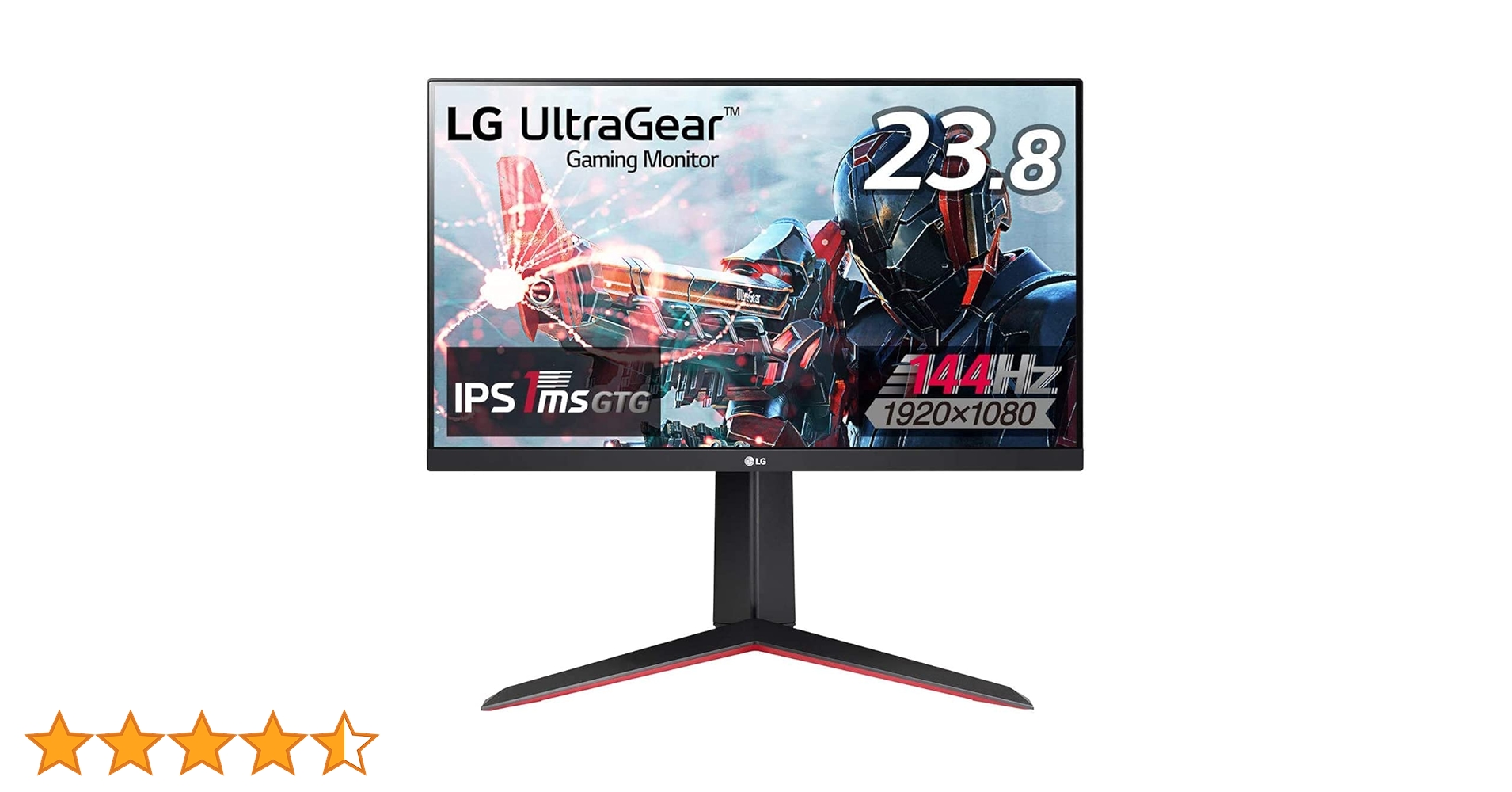 23.8インチ 24GN650 FHD 144Hz ゲーミングモニター Amazon.co.jp: LG 24GN650-B 24” Ultragear Full HD (1920 x